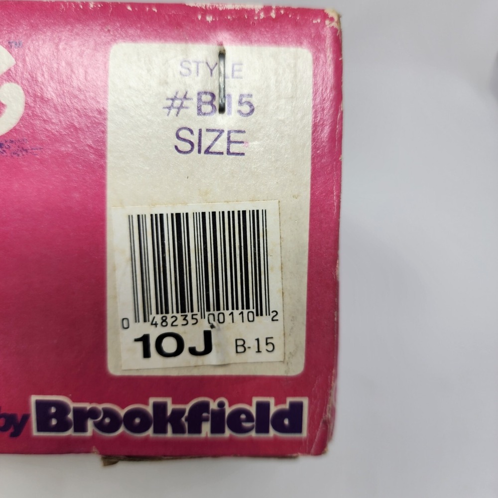 Vtg 1988 Girl's Barbie Brookfield Hyde Mattel Ice Skates Shoes Size 10 J - Picture 13 of 14